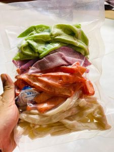 Hút chân không mứt Tết tại Hồ Chí Minh